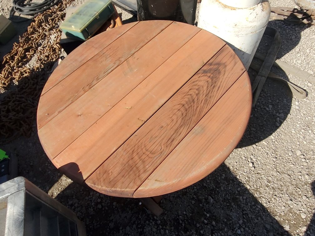 Wood table