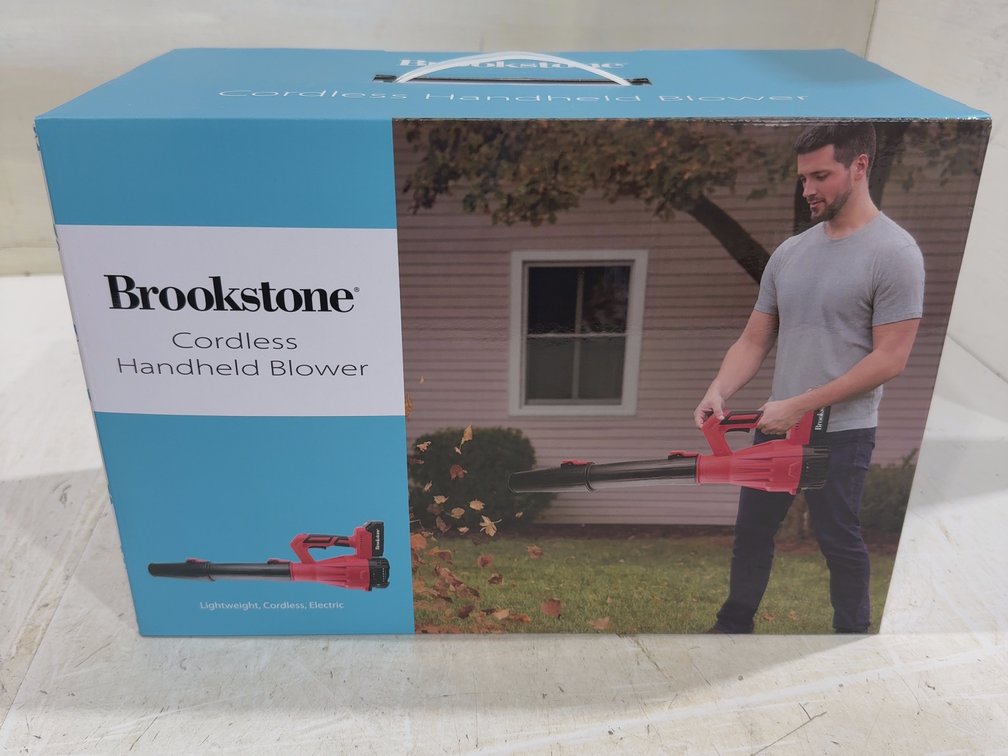 Cordless handheld blower