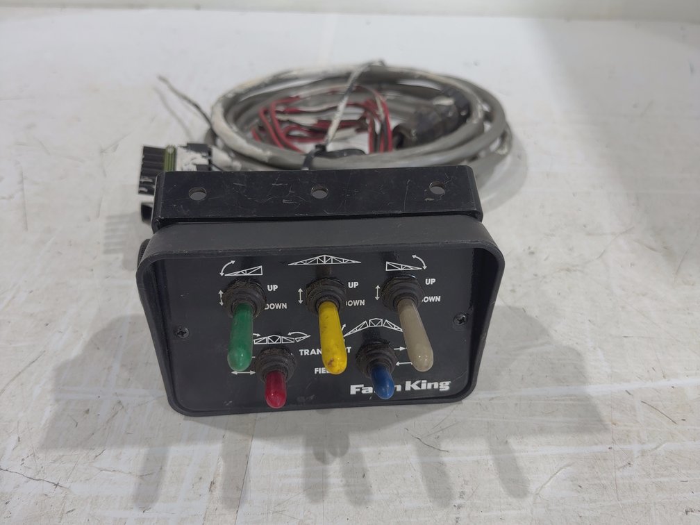 Farm King hydraulic toolbar and wingarm control switch box