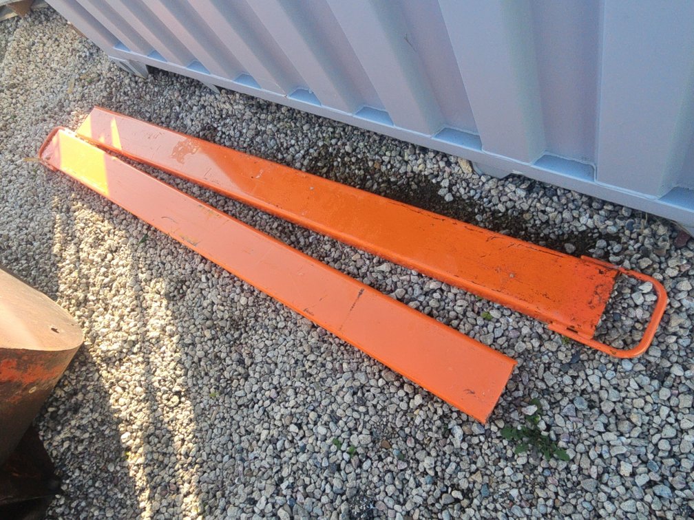New skidsteer fork extensions