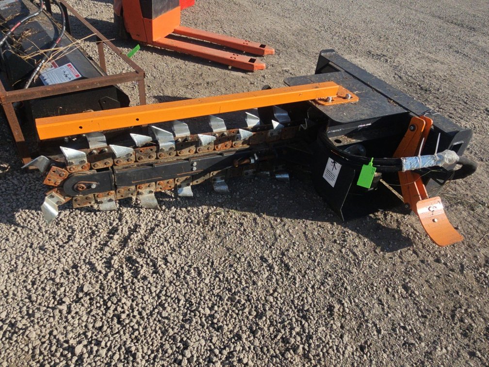 Wolverine skidsteer trencher