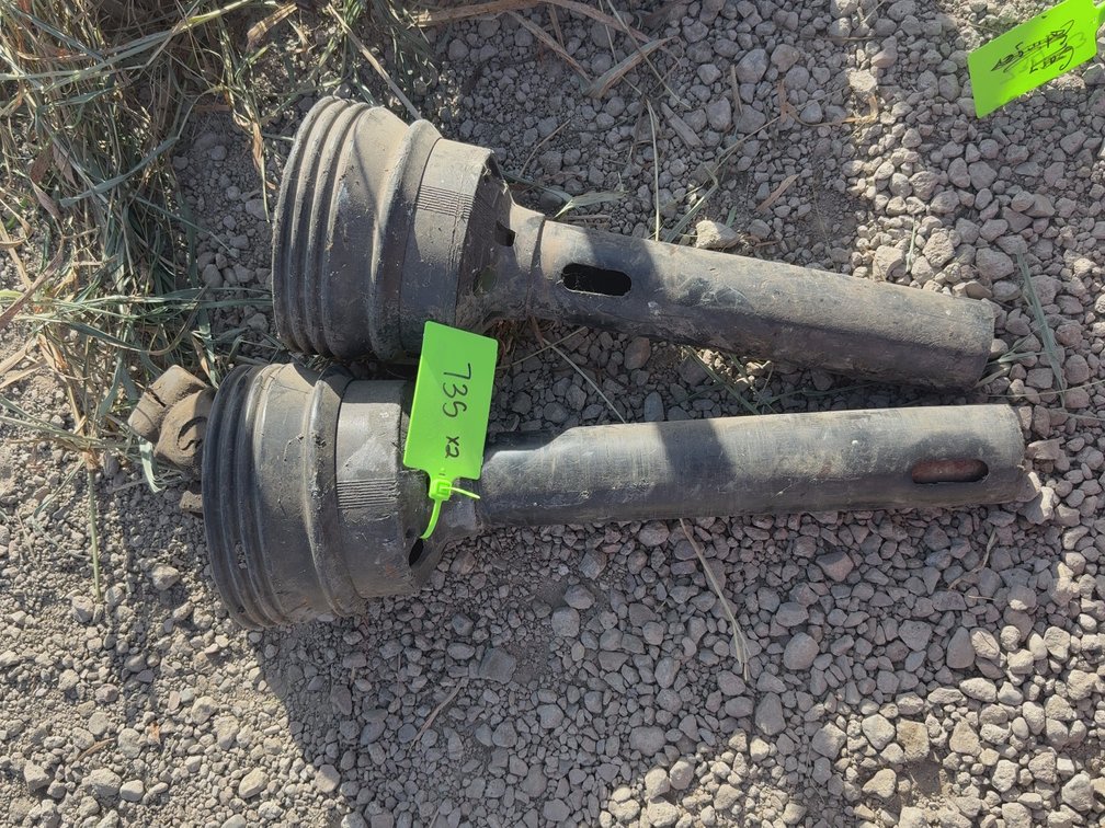 PTO shaft and 2 covers