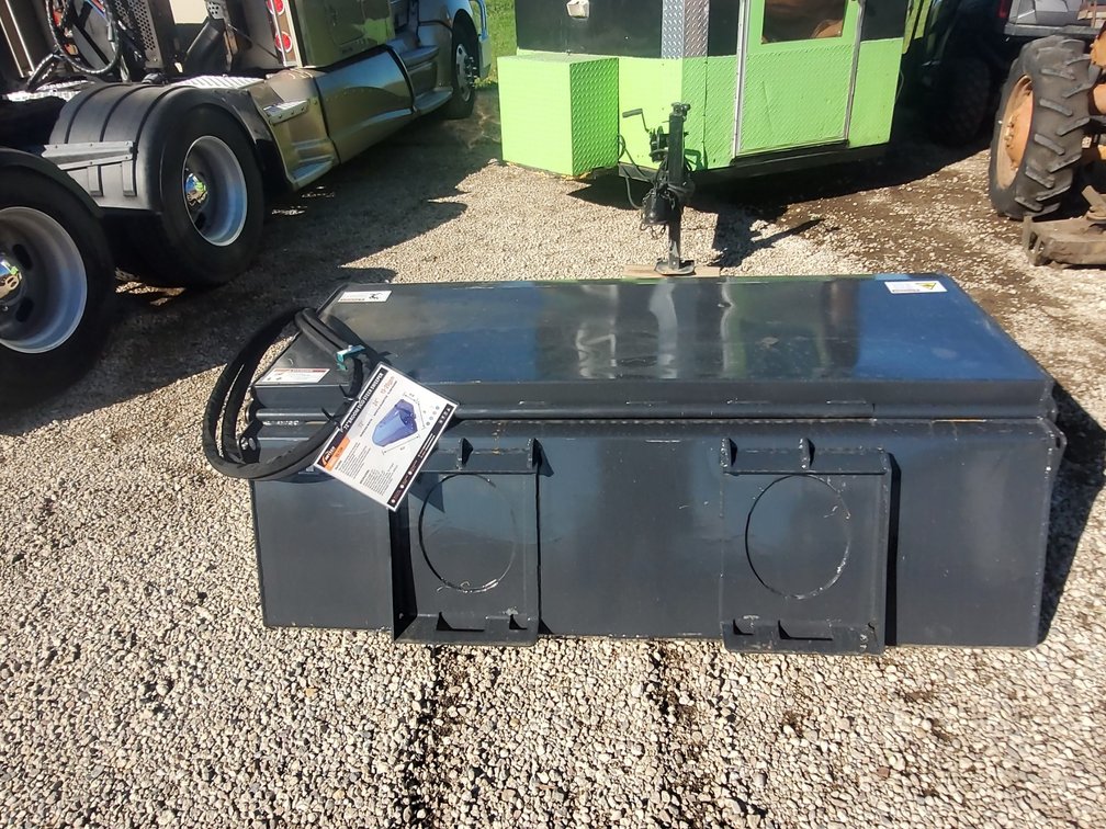 72" Skid steer sweeper bucket