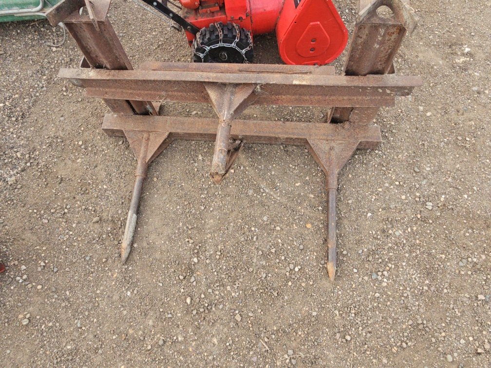 3 point hitch hay bale spear