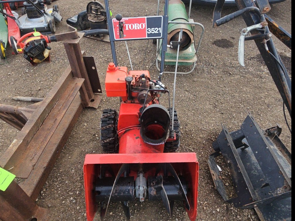 Toro snowblower