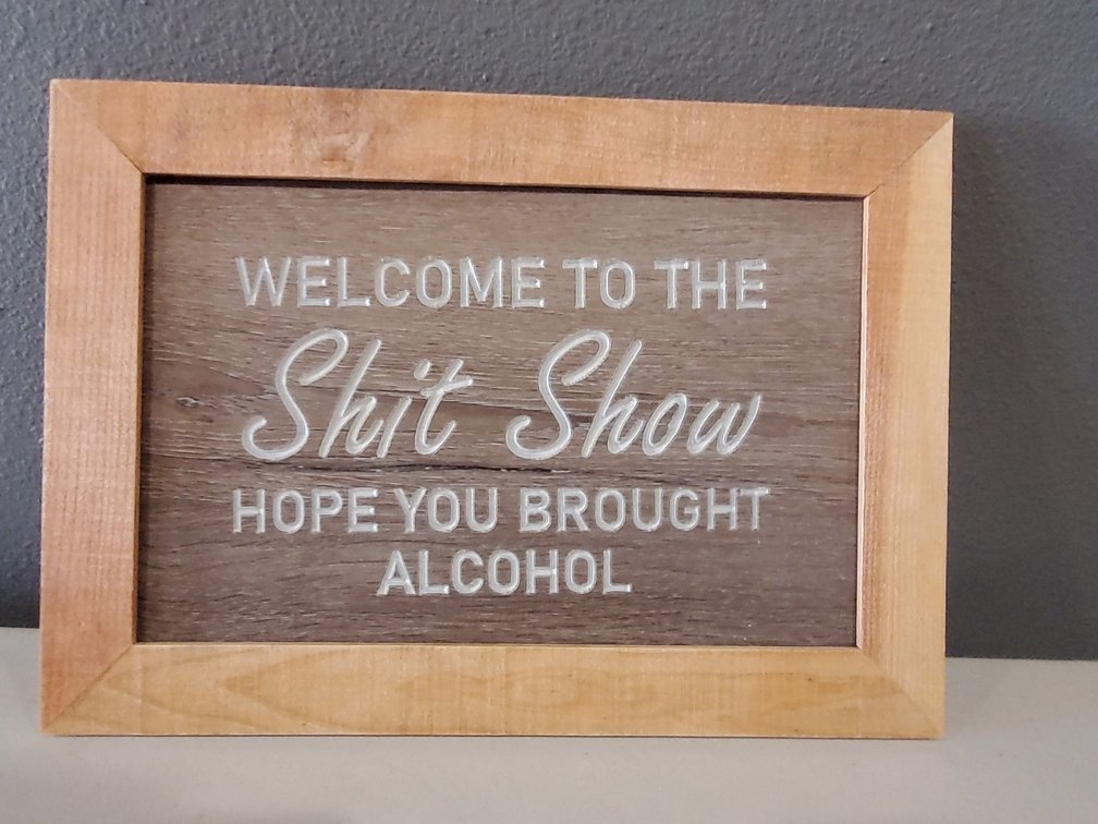 Engraved Sign