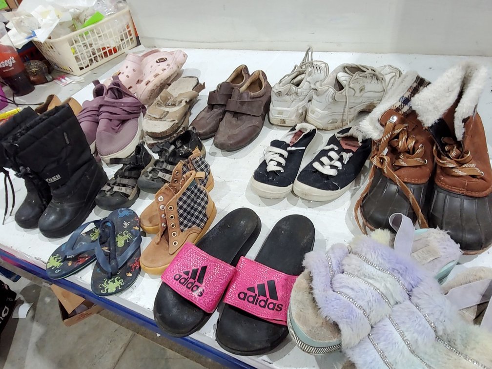 Boys snowboots, shoes and misc