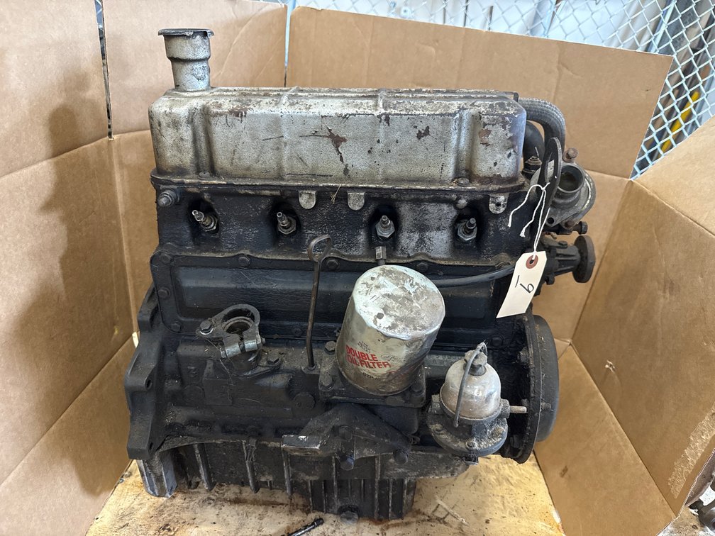 Vintage Sunbeam / Rootes Group Four-Cylinder Engine Assembly