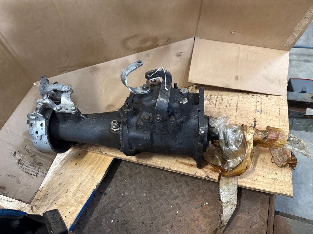 Vintage Manual Transmission and Emergency Brake