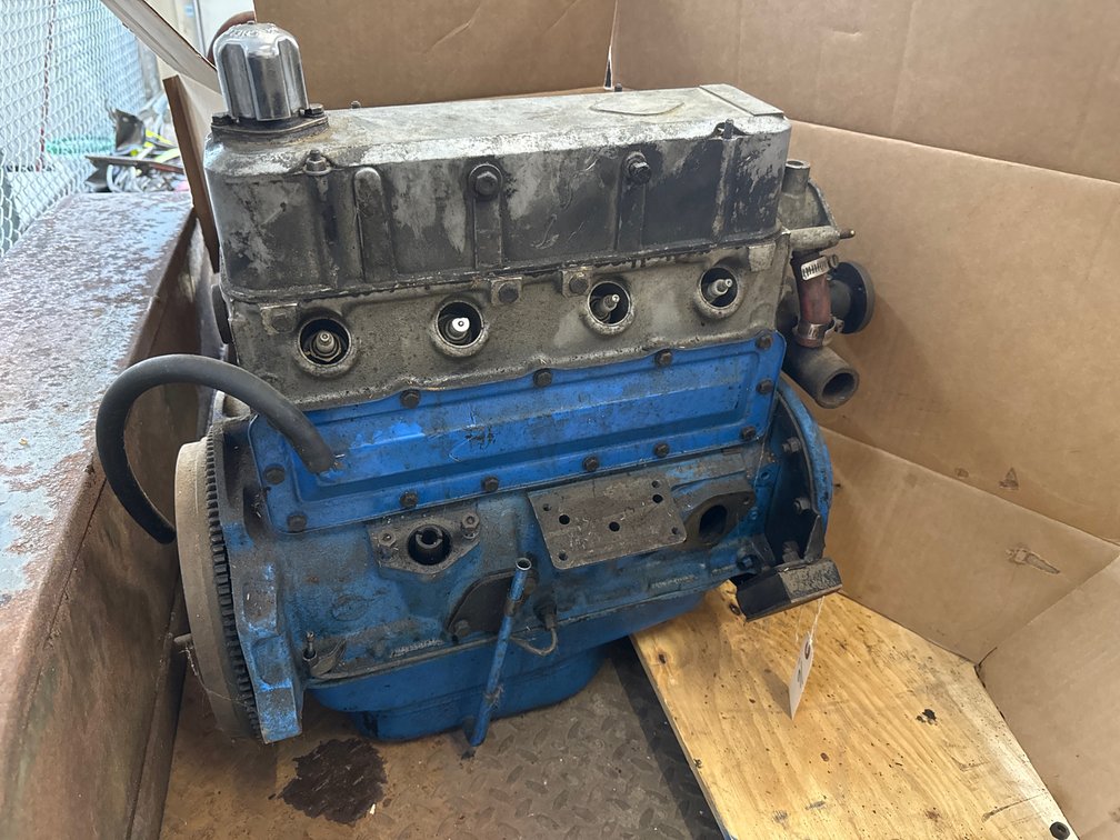 Vintage Sunbeam / Rootes Group Four-Cylinder Engine Assembly