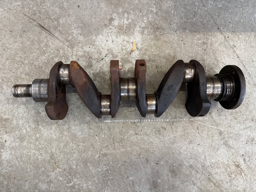 British 4 Cylinder Engine Crankshaft