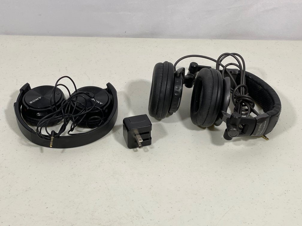 2 Pairs of Headphones- Sony and Ear Pollution
