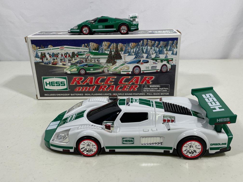 2009 Hess Race Car and Racer, with Box