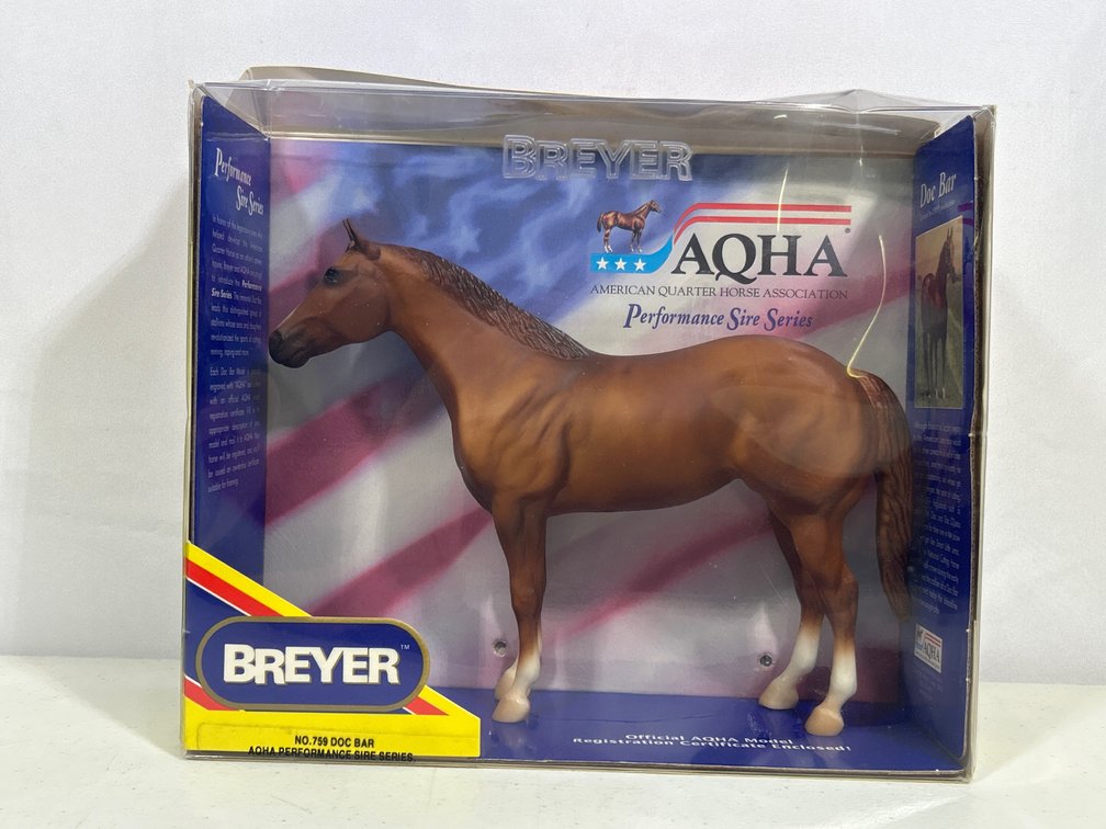 Breyer #799 Doc Bar Performance Sire Series, with Box