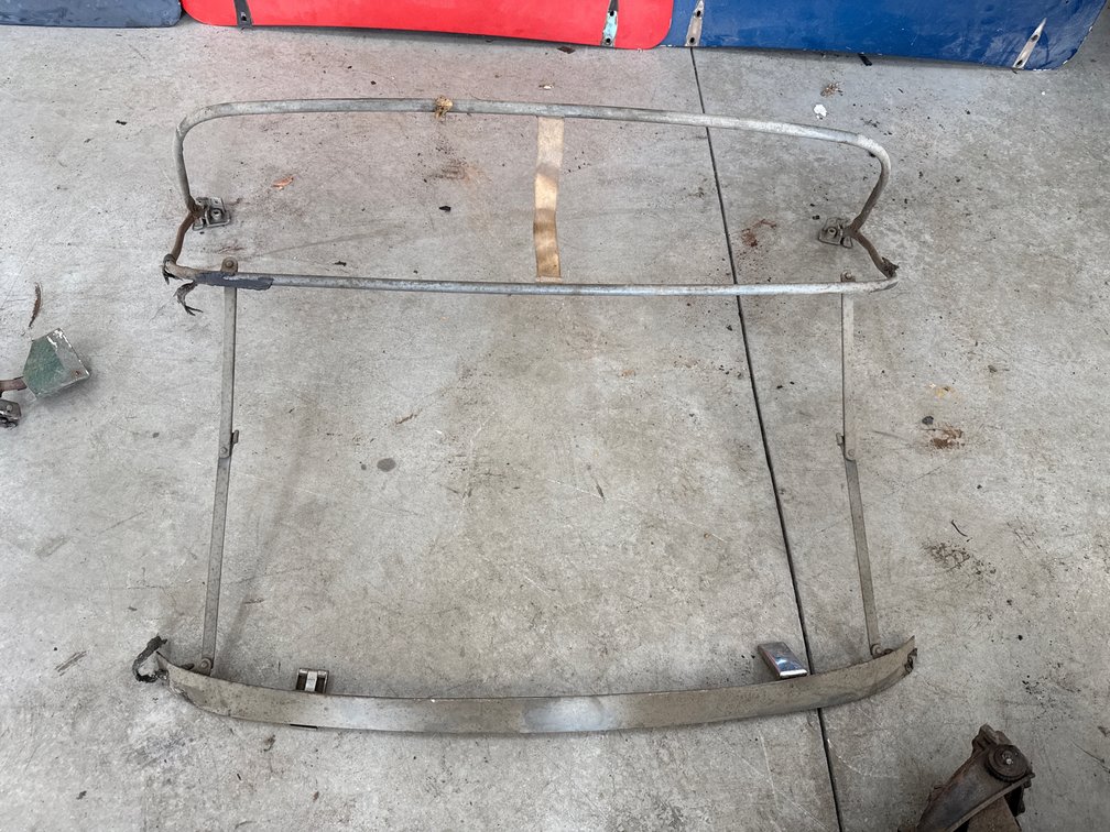 Sunbeam Convertible Top Frame