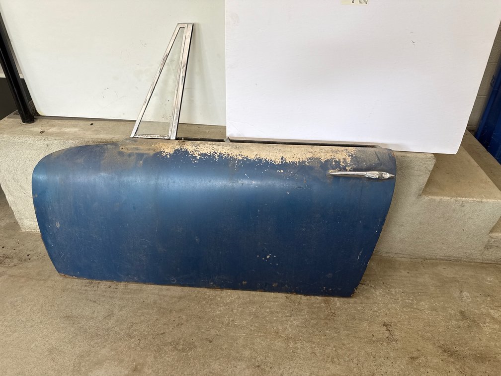 Sunbeam Vehicle Exterior Door Shell, with Wing Window, Window Actuators, Door Handle
