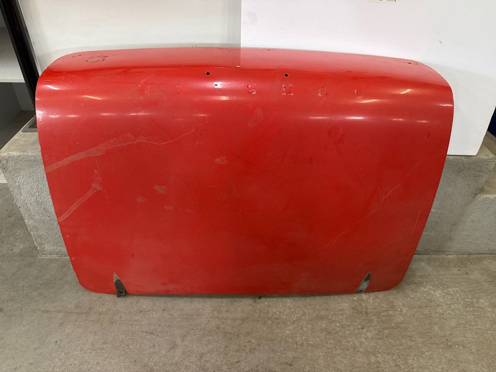 Sunbeam Trunk Lid/Decklid Panel, Red