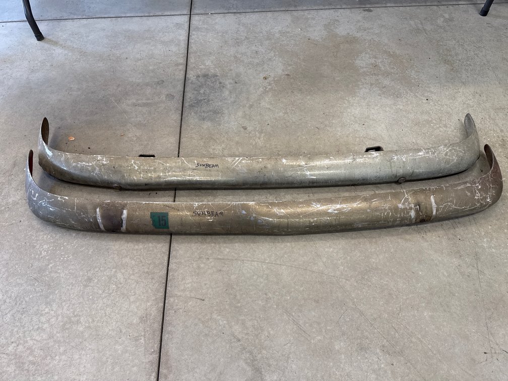 Sunbeam Automobile Bumpers (2)