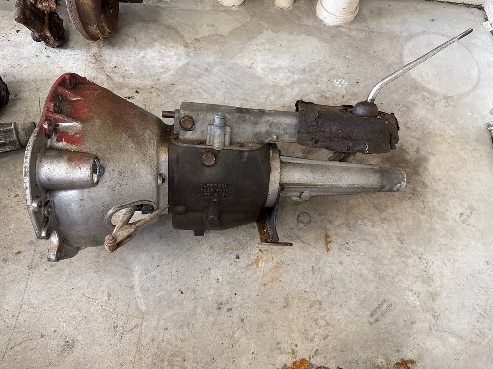 Vintage Manual Transmission with Overdrive Unit (Casting No. 12DA15778)