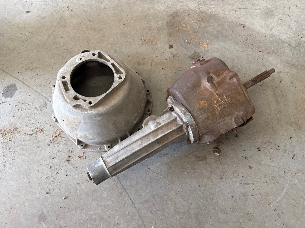 Vintage Manual Transmission and Detached Bellhousing Assembly (Casting No. 12DA15778)