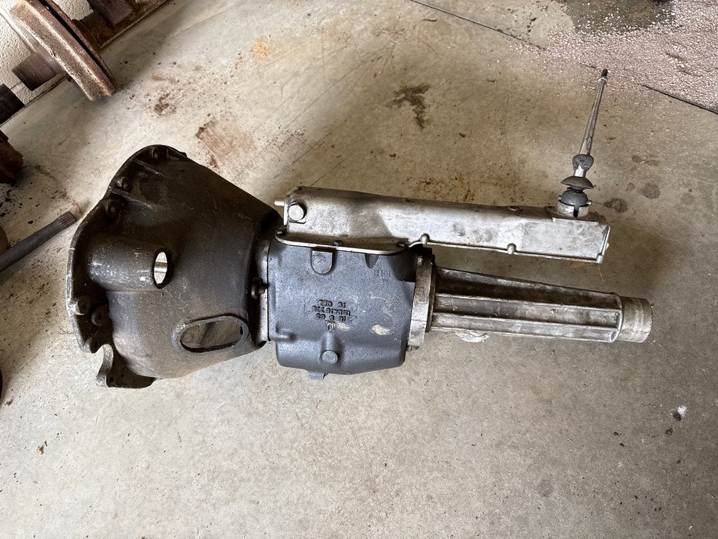 Vintage Manual Transmission and Bellhousing Assembly (Casting No. 12DA16778)