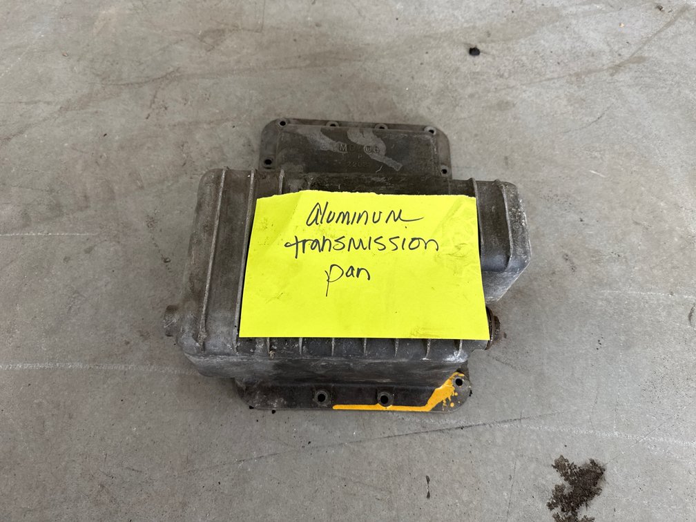 Original BMC/British Leyland Drivetrain Cast Aluminum Transmission Pan