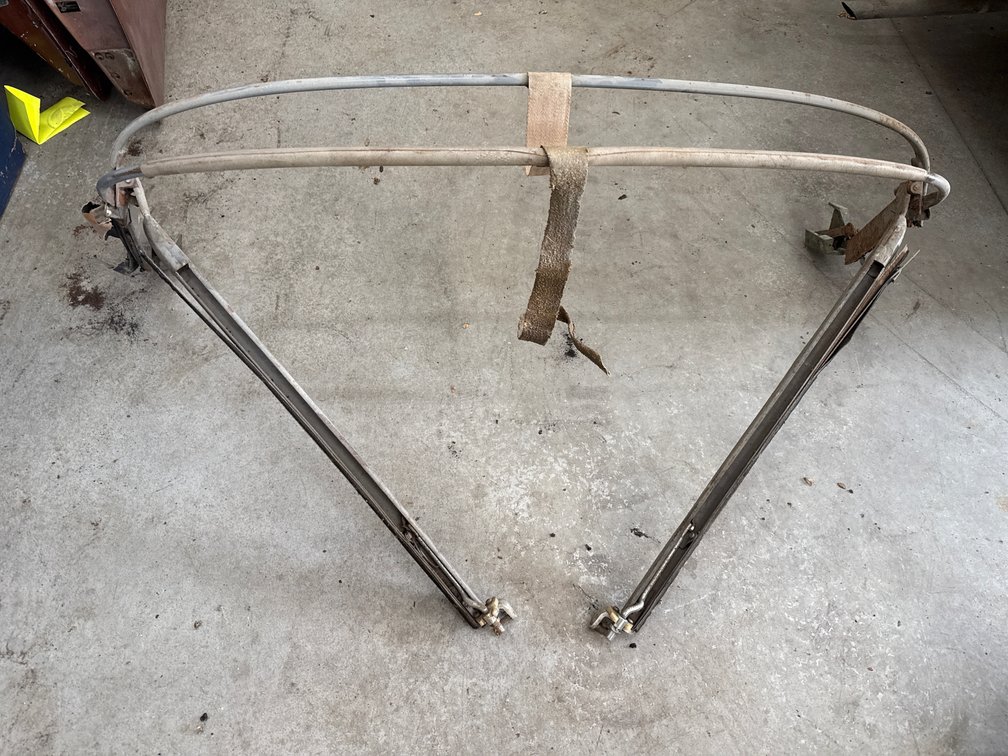 Sunbeam Convertible Top Frame