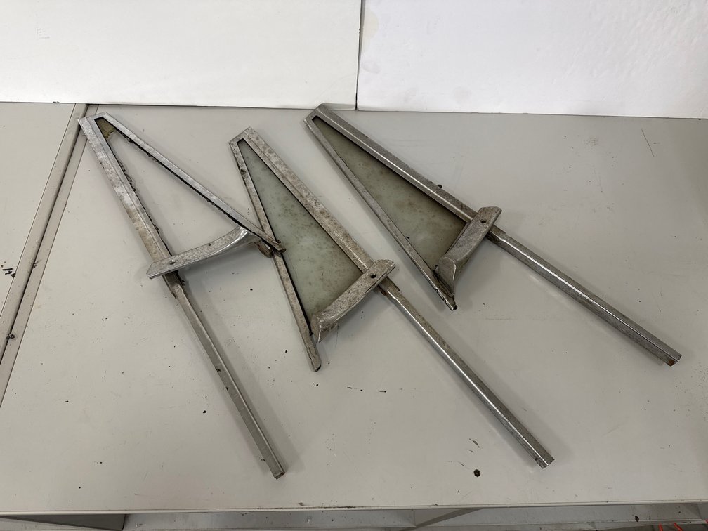 Sunbeam Wing Window Frames, 2 with Glass