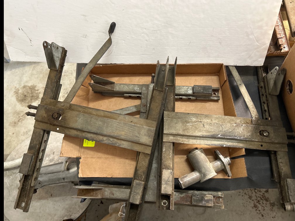 Sunbeam Seat Glides and Lockheed Master Cylinder