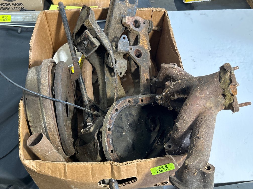 Vintage Automotive Drivetrain, Exhaust & Engine Components
