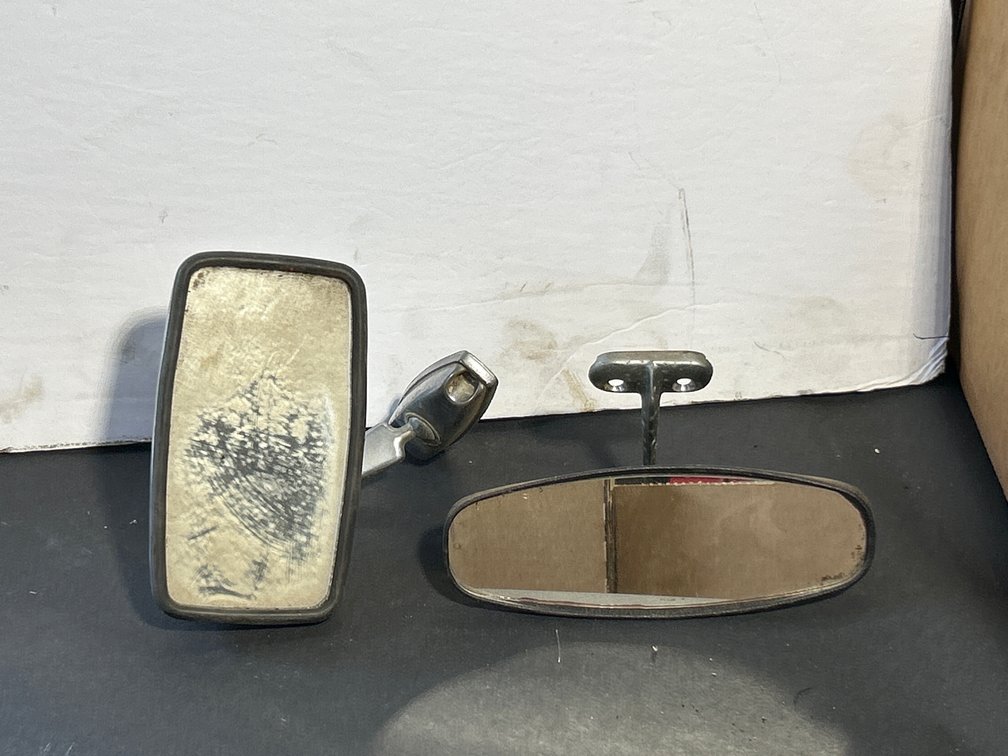 Vintage Rear View Mirrors