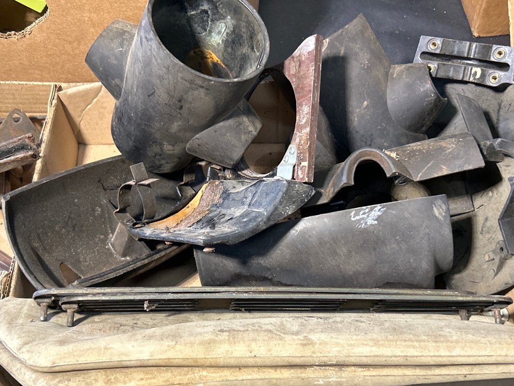 Sunbeam Steering Column Covers, Air Vents, Visors
