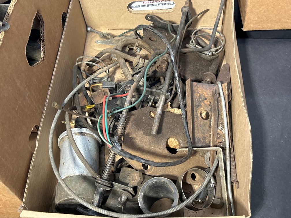 Vintage Automotive Wiring Harness & Electrical Parts Lot