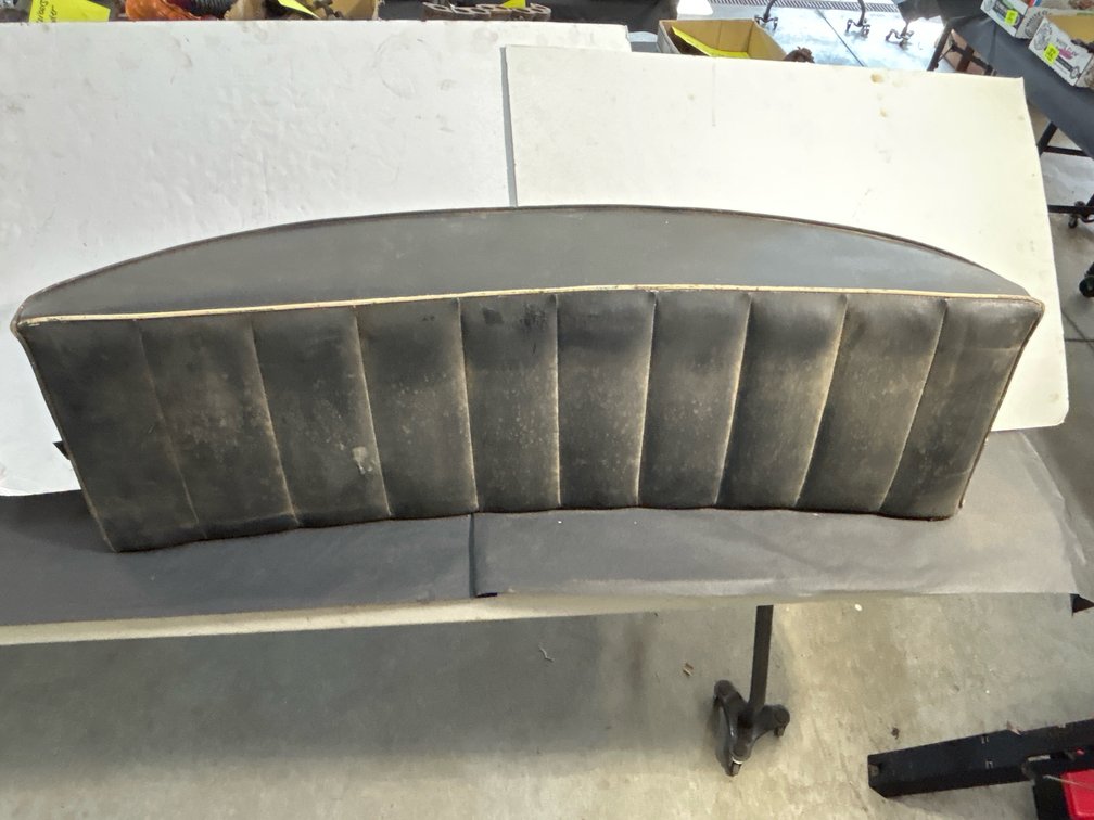 Vintage Austin-Healey 100 / 100-6 Rear Cockpit Armrest / Upholstered Deck Piece