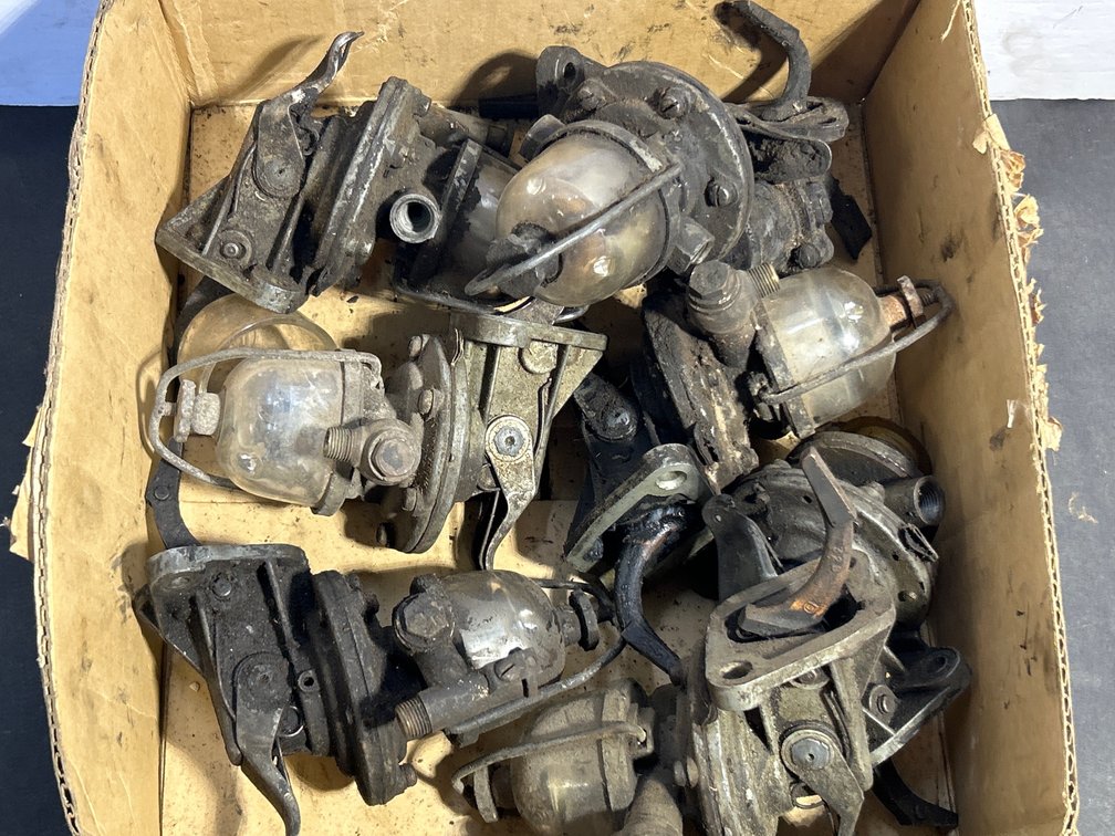 Several Glass Fuel Filters