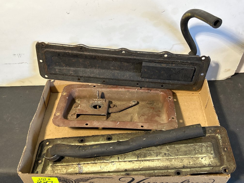 Sunbeam Hood Latch and Engine Side Covers