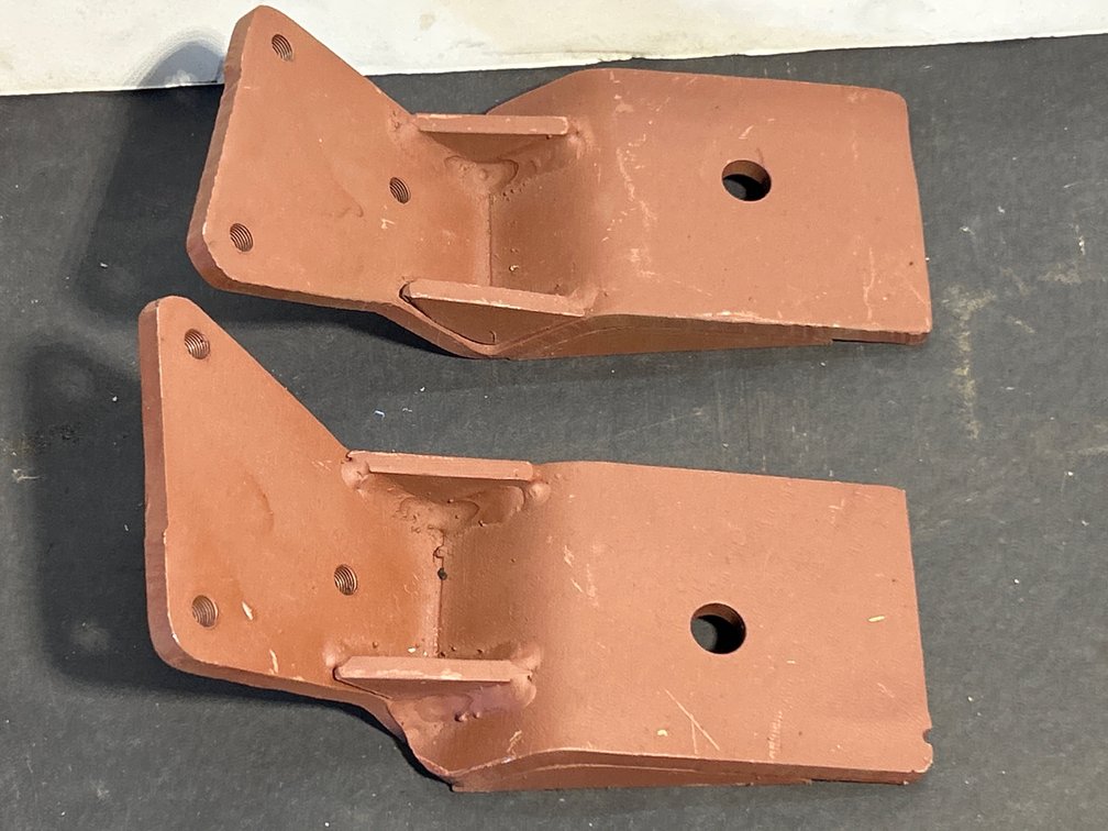 Pair of Vintage Motor Mounts. Likely for V8 Sunbeam engine