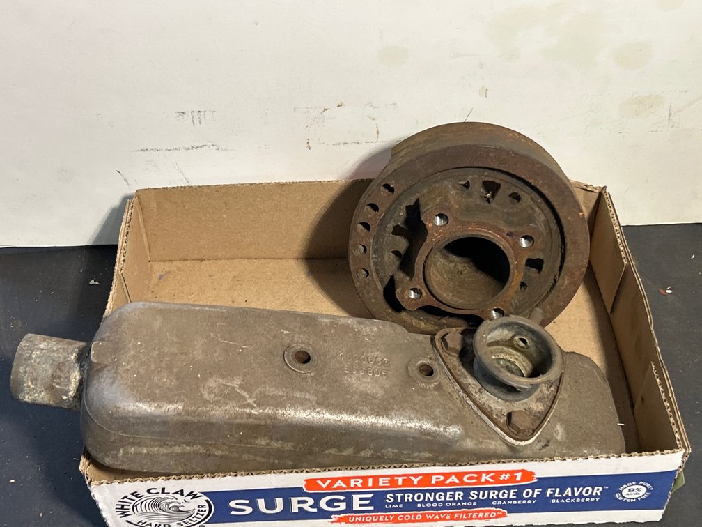 Sunbeam Harmonic Balancer and Radiator Fill Tank