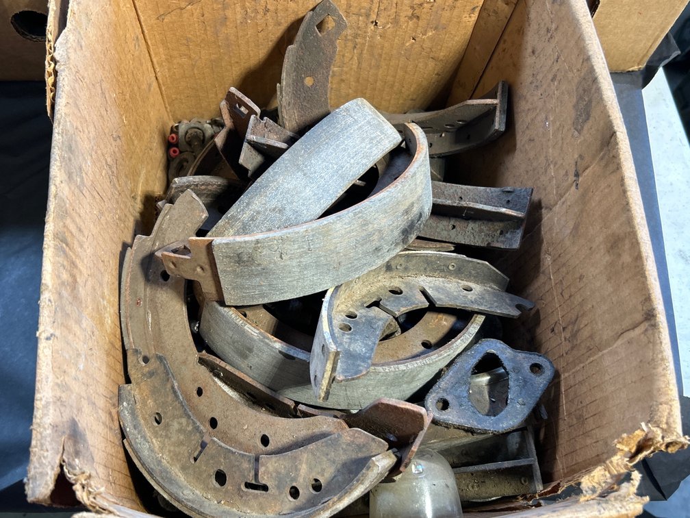 Sunbeam Brake Shoes/Pads, appear to all be NOS