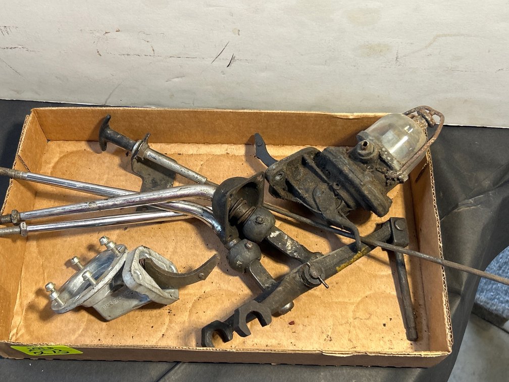 Sunbeam Shifters, Fuel Pump, Throw-out Bearing Cradle
