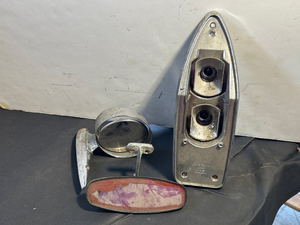 Lucas "England" Tailight, Rear View Window and Door Mirrors