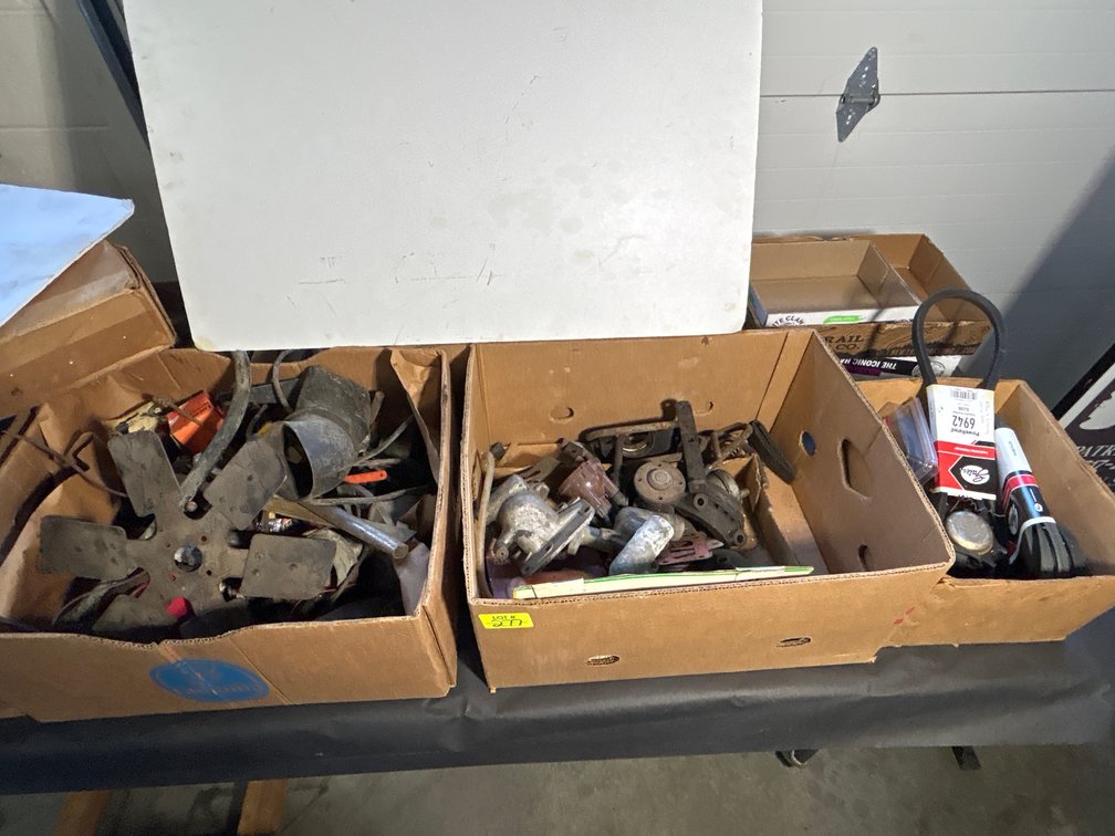 Large Lot Vintage Auto Parts
