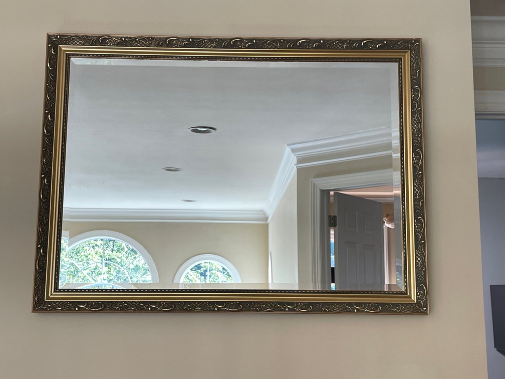 Gold Framed Wall Mirror
