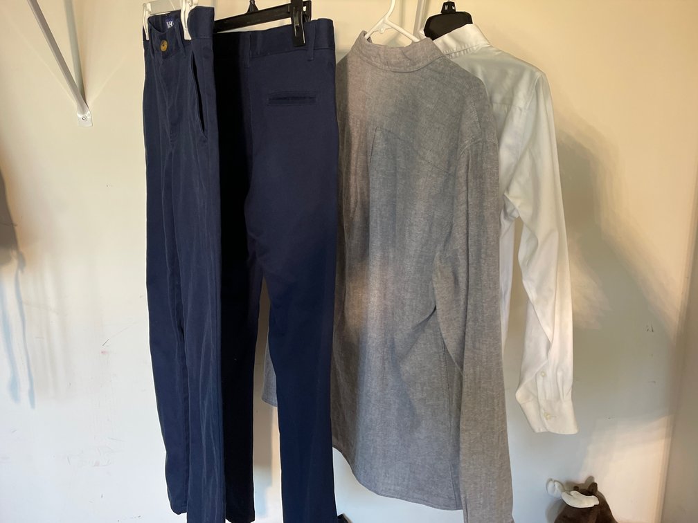 Young Men's Pants, Long-Sleeved Shirts