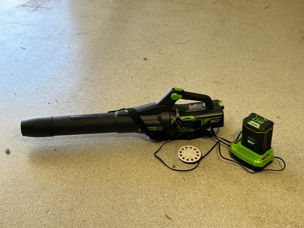 Greenworks Pro Blower with Charger & Battery