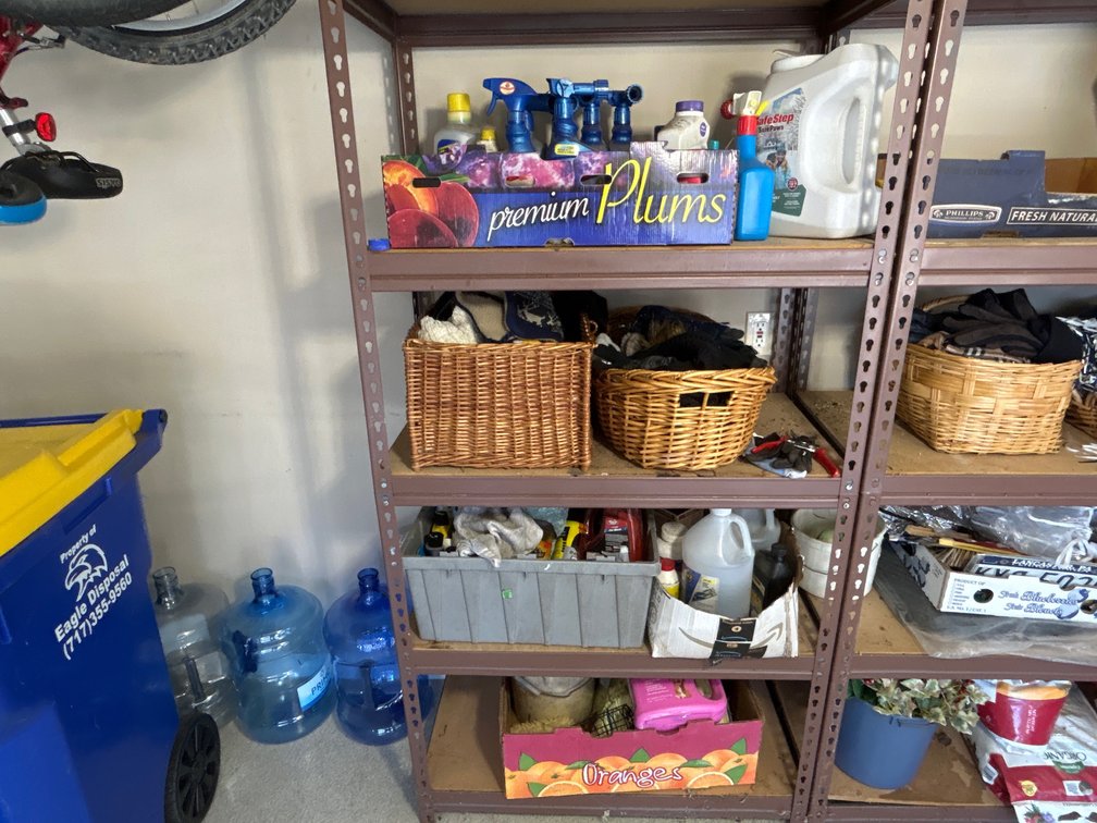 Wicker Baskets, Gloves, Hats, Cleaning Supplies, Gardening Chemicals, More