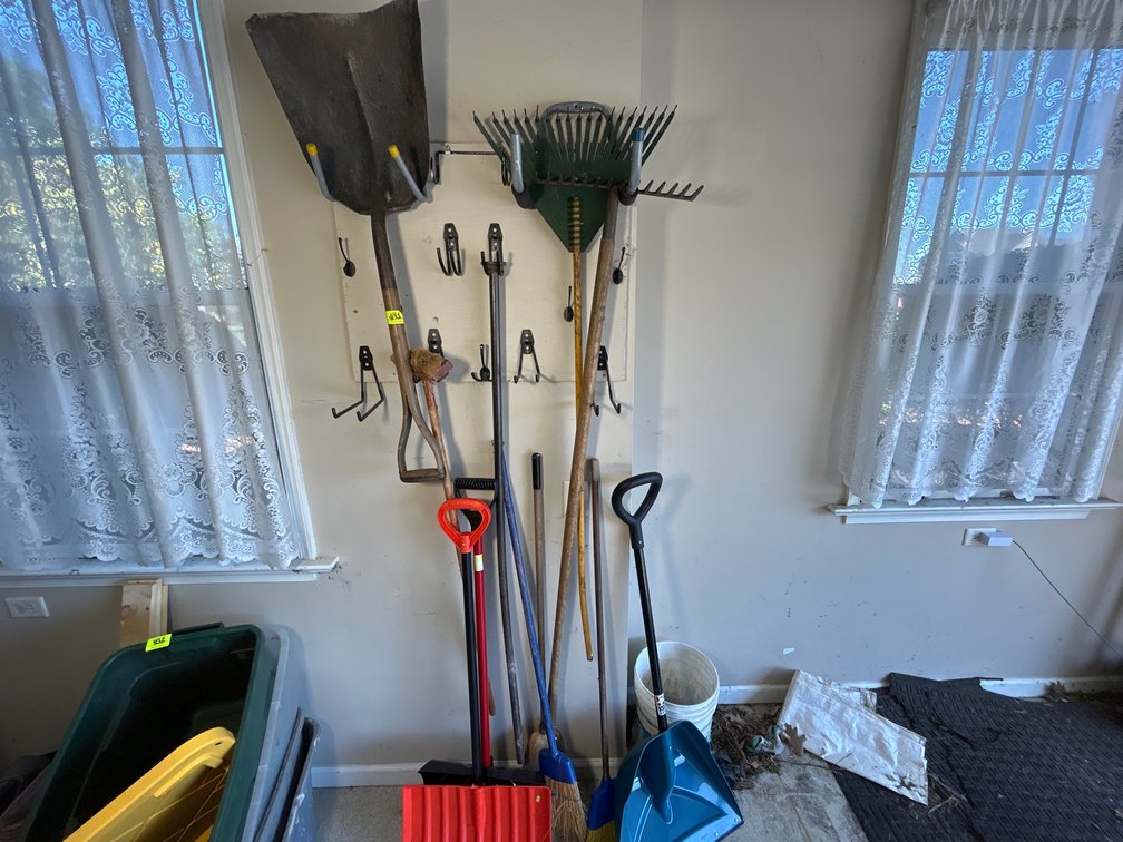 Stone Shovel, Lawn Rake, Snow Shovels, Brooms, Mop, Dust Pan, More