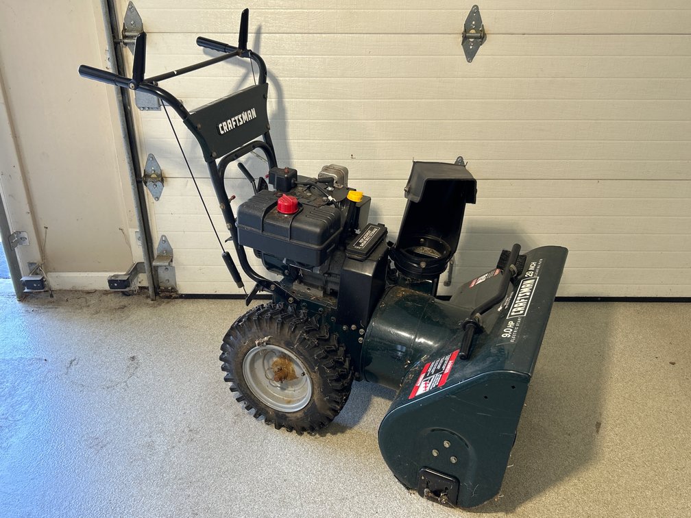 Craftsman Electric Start Snow Blower with 29" Clearing Path