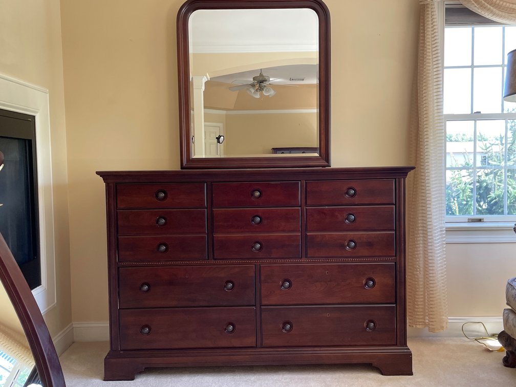 Stanley Furniture Dresser with Mirror