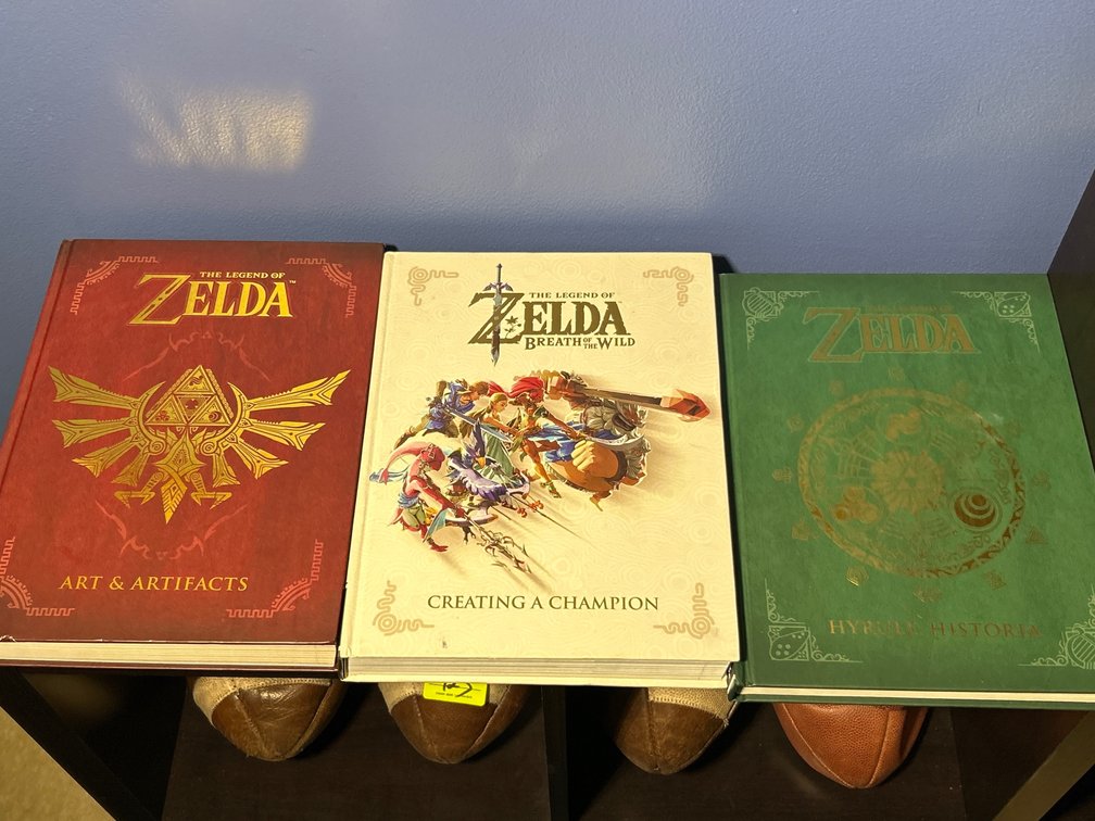 3 Legend of Zelda Books